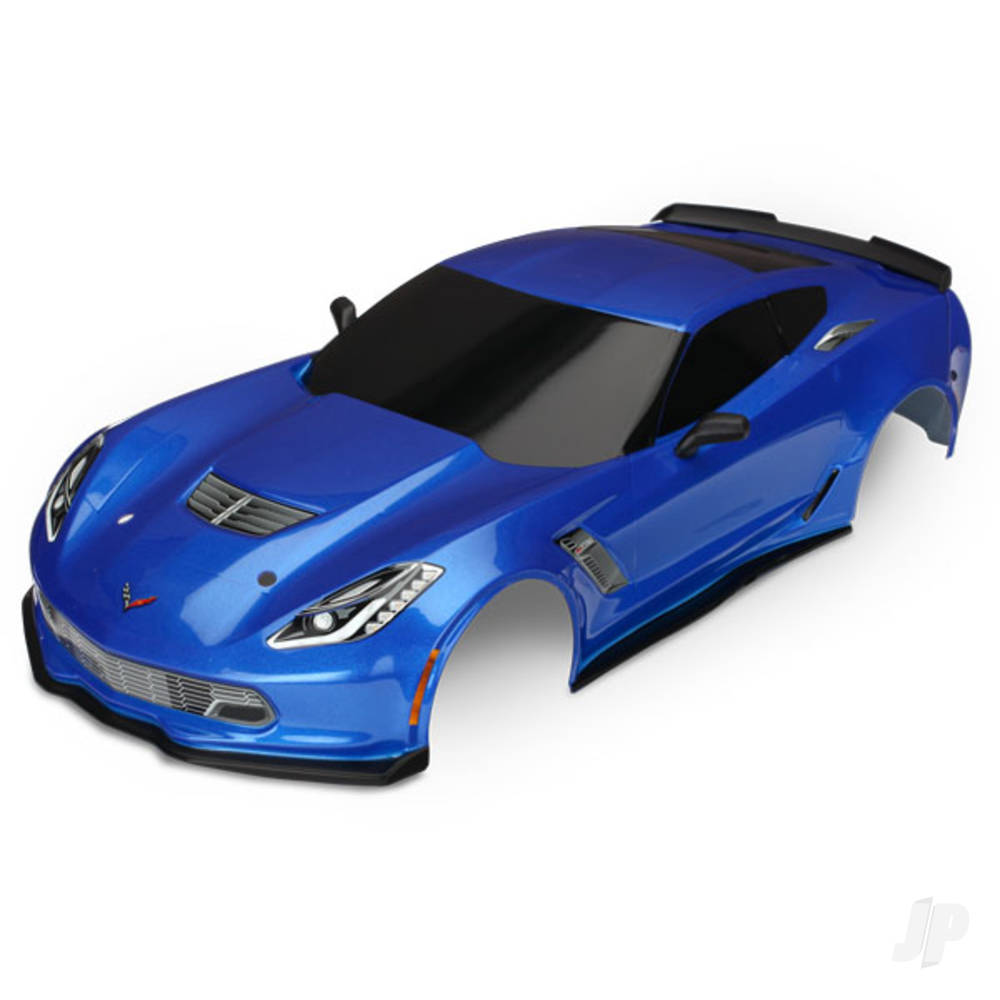 traxxas-body-chevrolet-corvette-z06-blue-painted-decals-applied