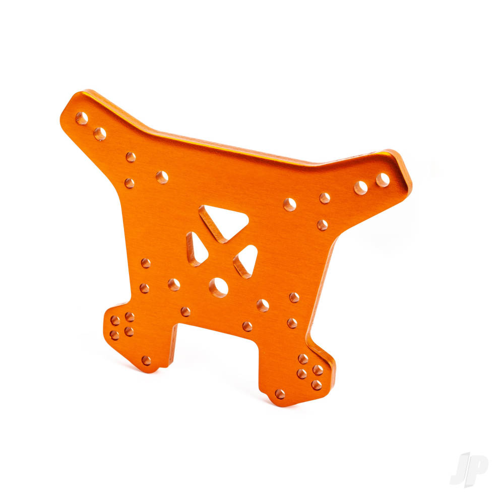 Traxxas Shock tower, rear, 6061-T6 aluminium (Orange-anodised)