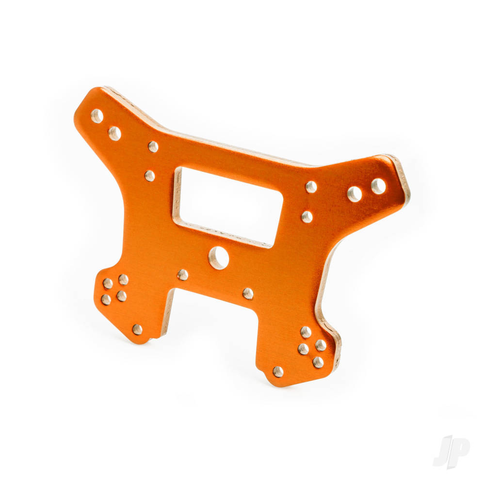 Traxxas Shock tower, front, 6061-T6 aluminium (Orange-anodised)