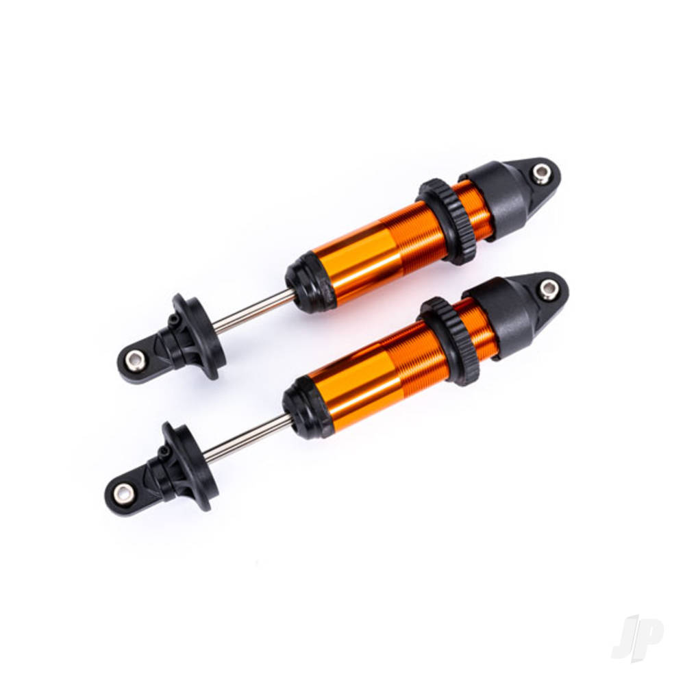 Traxxas Shocks, GTX, medium (aluminium, Orange-anodised) (fully assembled without springs) (2 pcs)