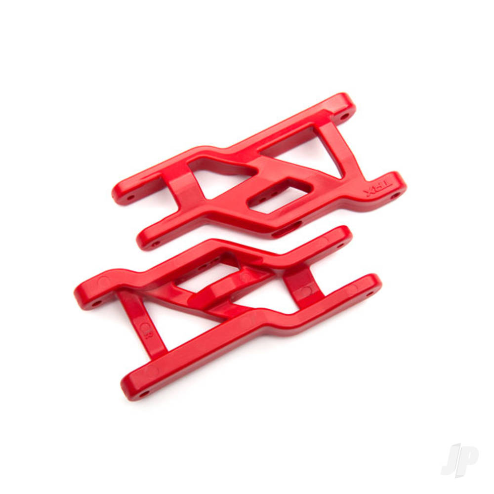 Traxxas Suspension arms, Front (Red) (2 pcs) (heavy duty, cold weather material)