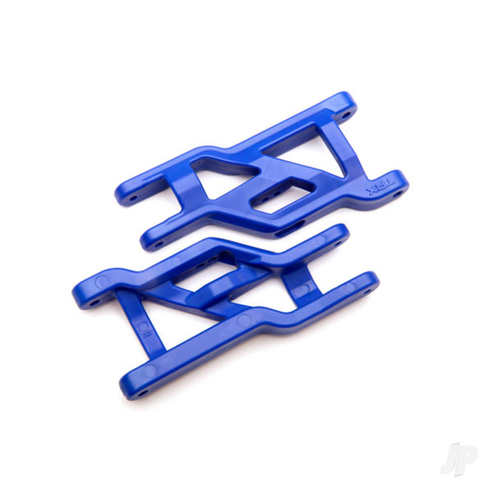 Traxxas Suspension arms, Front (Blue) (2 pcs) (heavy duty, cold weather material)