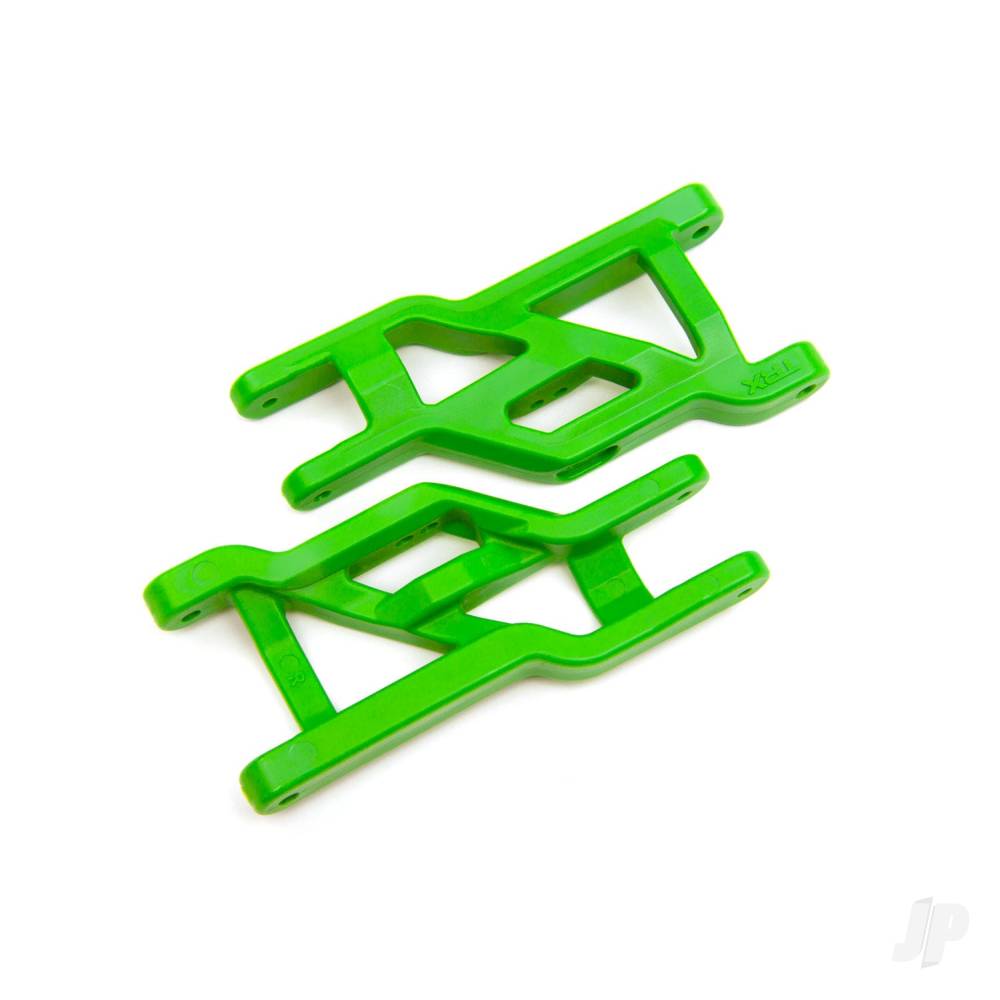 Traxxas Suspension arms, Front (Green) (2 pcs) (heavy duty, cold weather material)