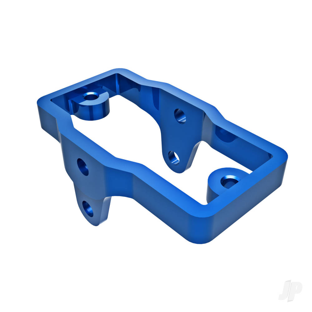 Traxxas Servo mount, 6061-T6 Aluminium (Blue-anodised)
