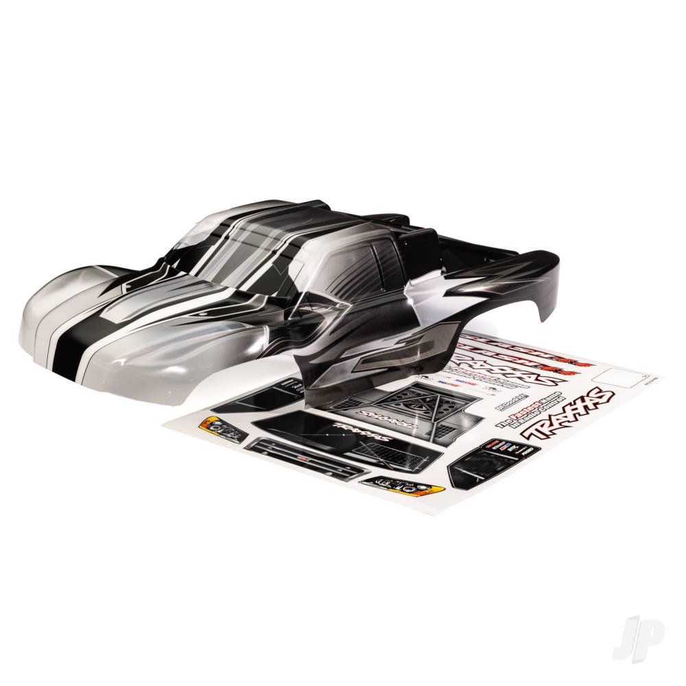 Traxxas Body, Slash 2WD, ProGraphix (graphics are printed, requires paint & final colour application)/ decal sheet