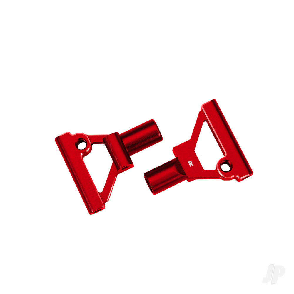 Traxxas Suspenion arms, lower, front, 6061-T6 aluminium (Red-anodised) (left & right)/ 2.5x5mm BCS (with threadlock) (2 pcs)