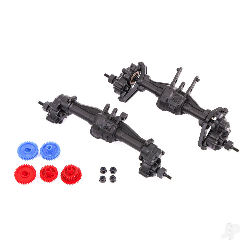 Traxxas Portal kit, complete (2.56:1 Reduction) (includes rear axle assembly & front axle assembly)