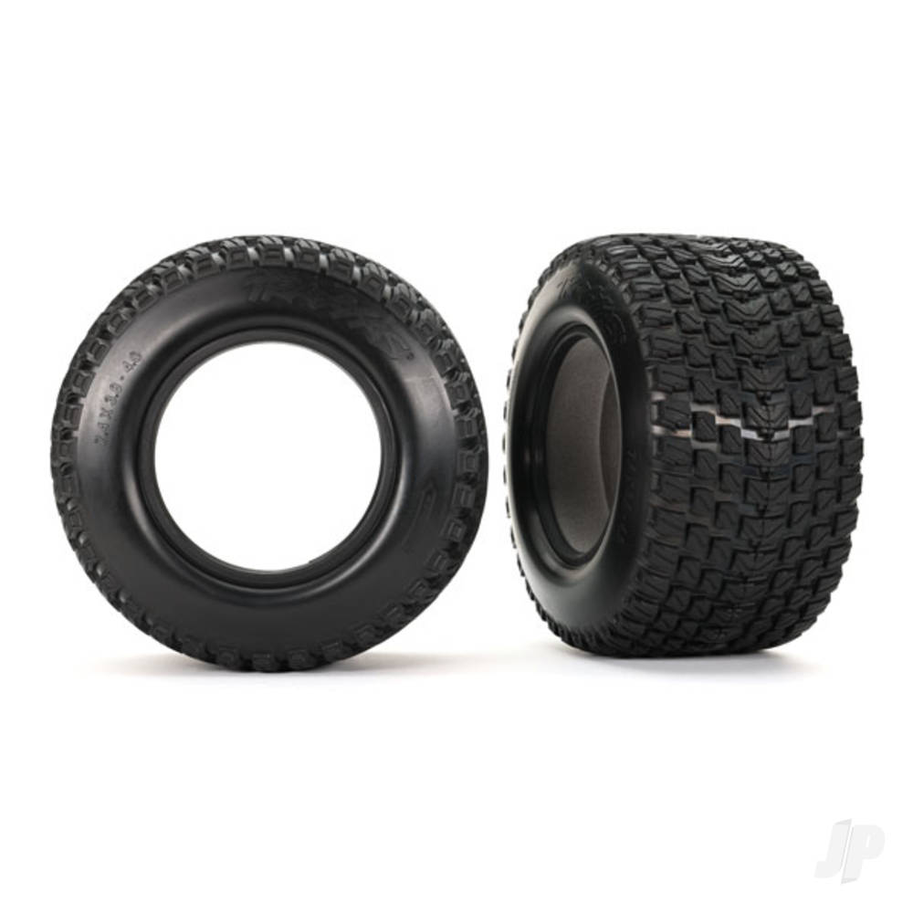 Traxxas Tyres, Gravix (left & right)/ foam inserts (2)