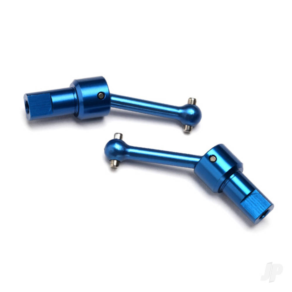 Traxxas Driveshaft assembly, Front & Rear, 6061-T6 aluminium (Blue-anodised) (2 pcs)