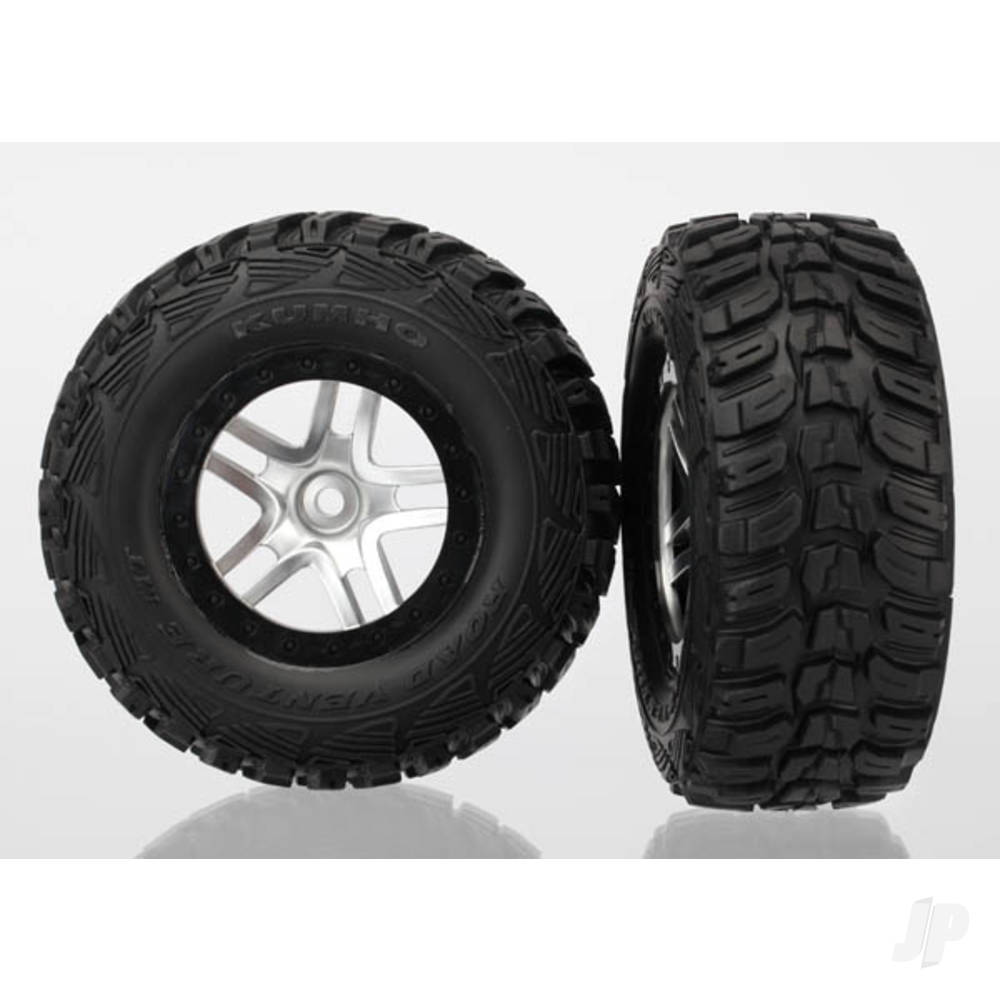 Traxxas Tyres & Wheels, Assembled Glued Kumho Tyres (2 pcs)