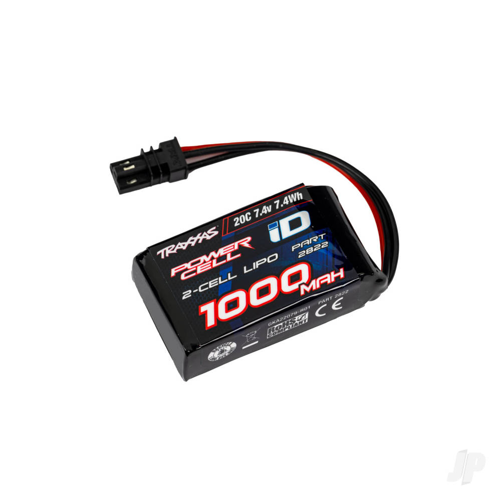 Traxxas 1000mAh 7.4V 2-Cell 20C LiPo Battery