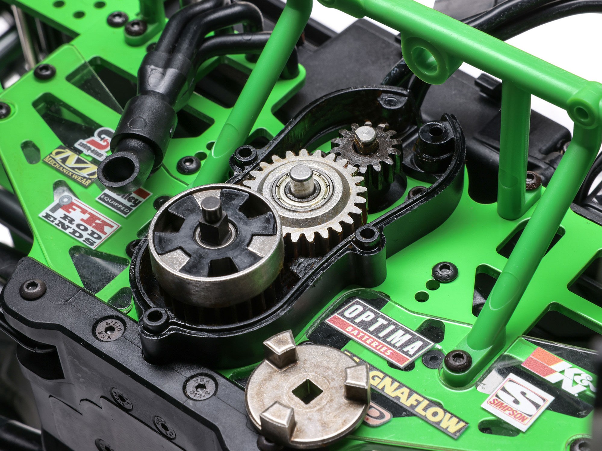 Losi 1/8 LMT 2.0 Grave Digger 4X4 Solid Axle Monster Truck RTR-5