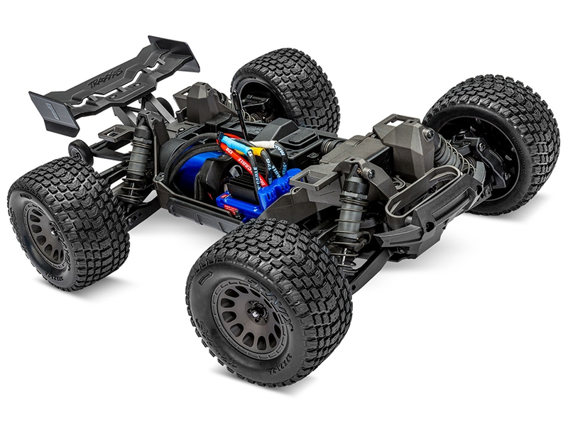 Traxxas Mini XRT VXL-3S 4WD RTR Race Truck, Orange (+ TQi 2-ch, VXL-3S, 2S LiPo, USB-C Charger, Clipless Body)-7