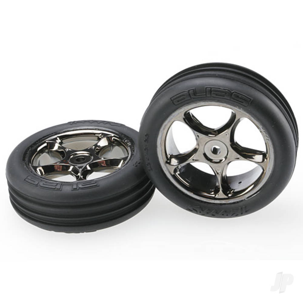 Traxxas Wheels & Tyres, Assembled (2 pcs)