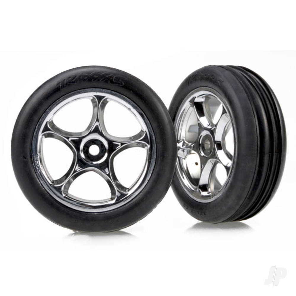 Traxxas Wheels & Tyres, Assembled Tracer 2.2in (2 pcs)