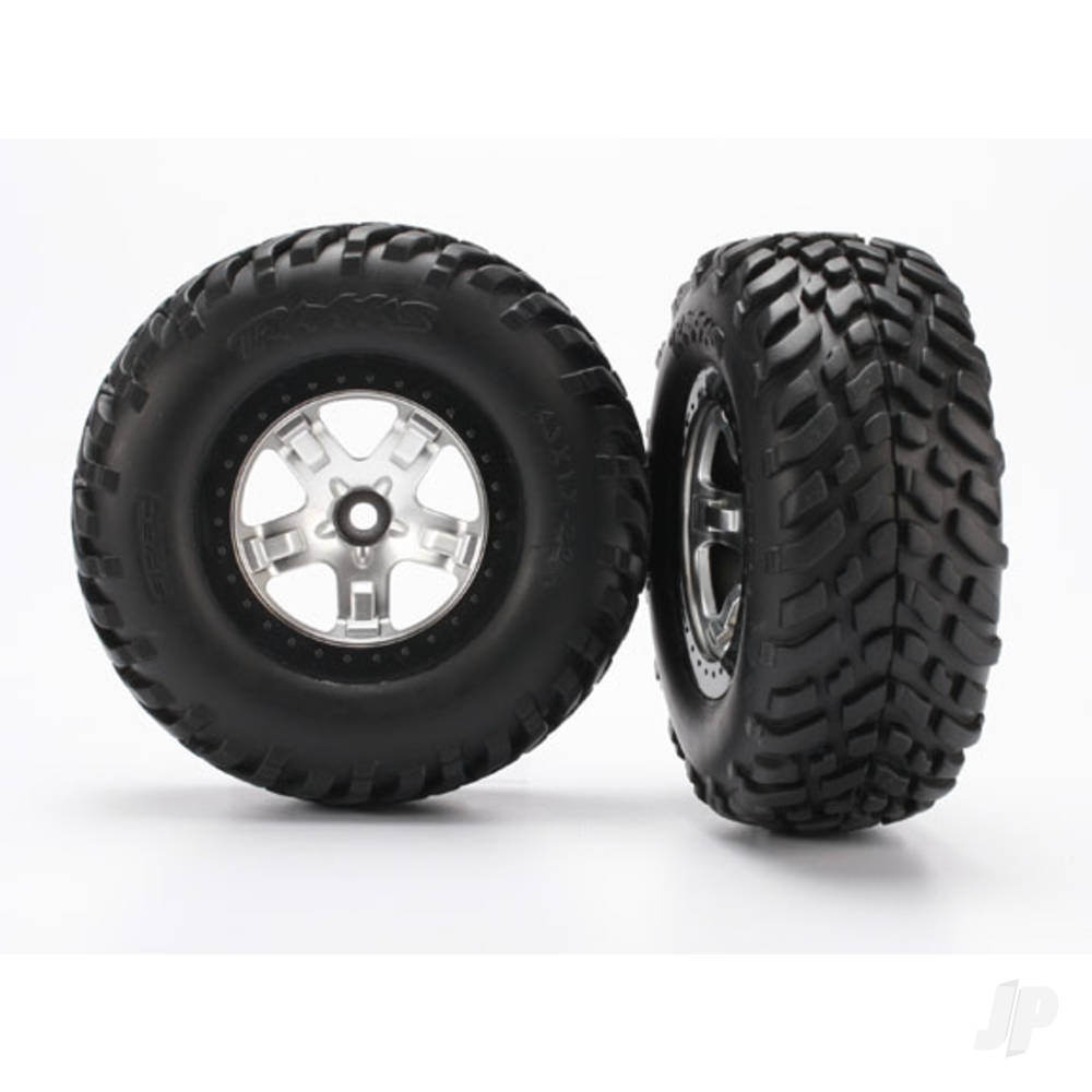 traxxas-wheels-tyres-assembled-glued-sct-off-road-racing-tyres-2-pcs-2