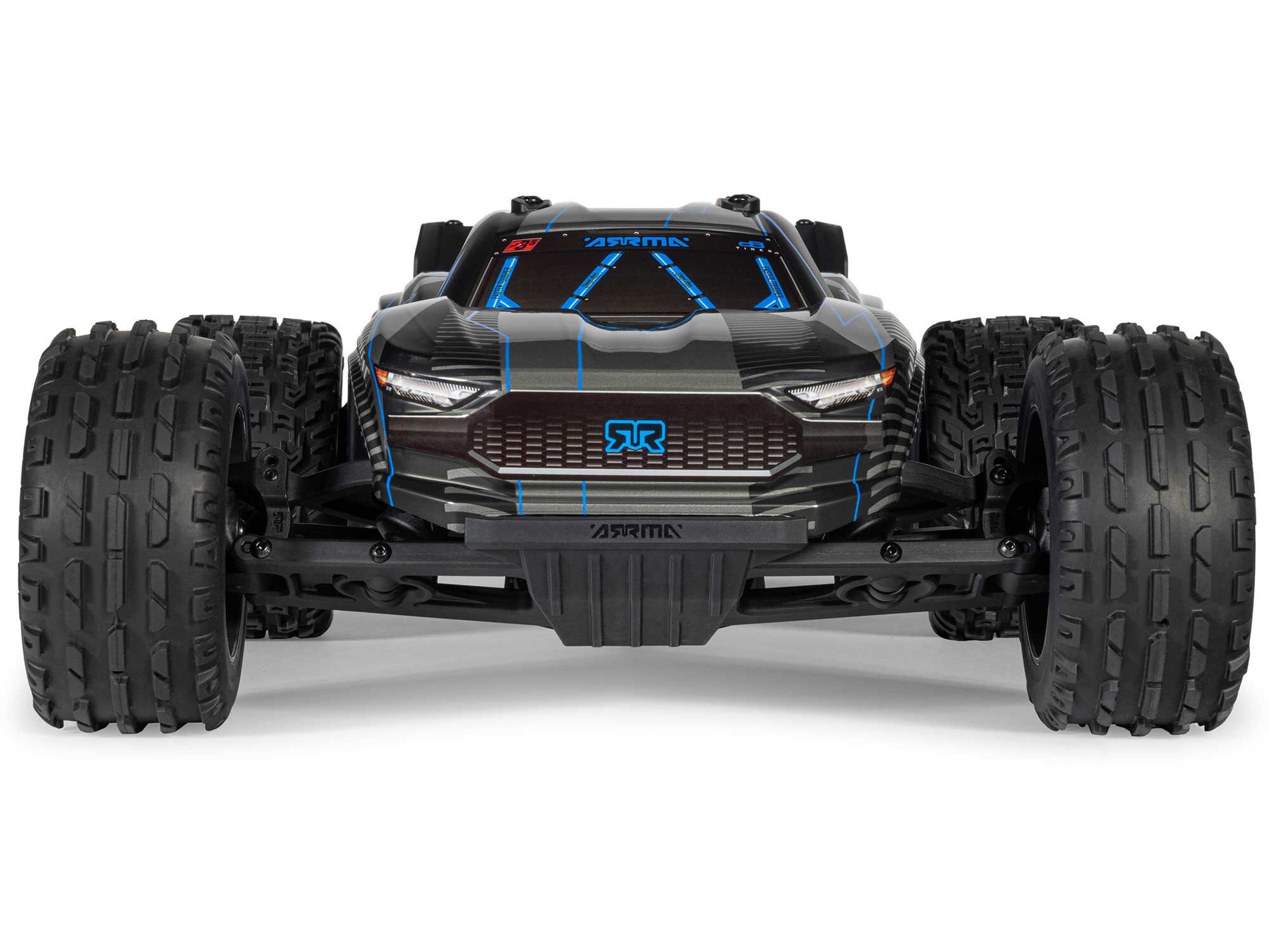 Arrma 1/10 VORTEKS 223S DSC 2WD RTR Brushless Stadium Truck, Blue-3