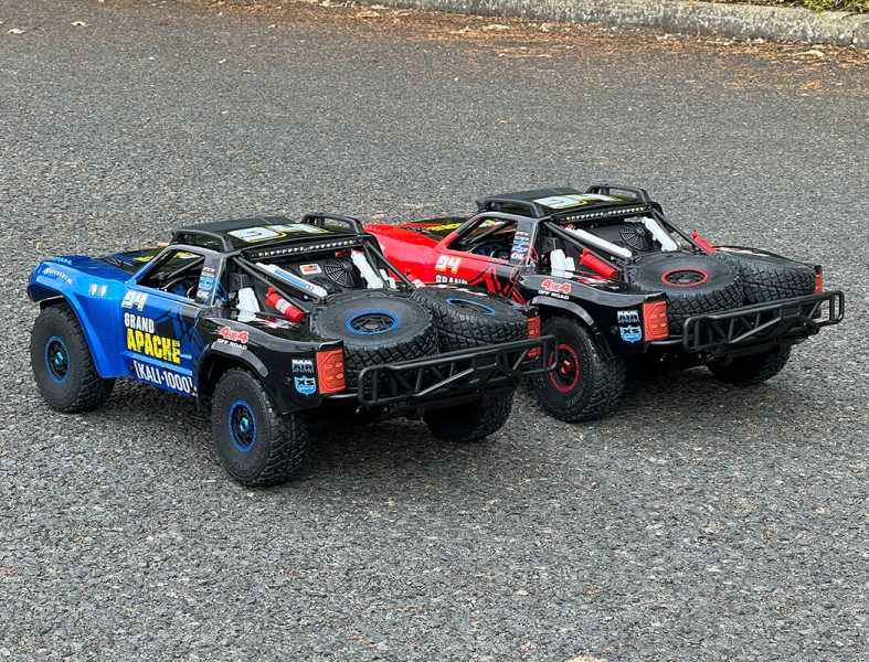 FTX Grand Apache 1/7 Brushless 8S Trophy Truck Blue-12