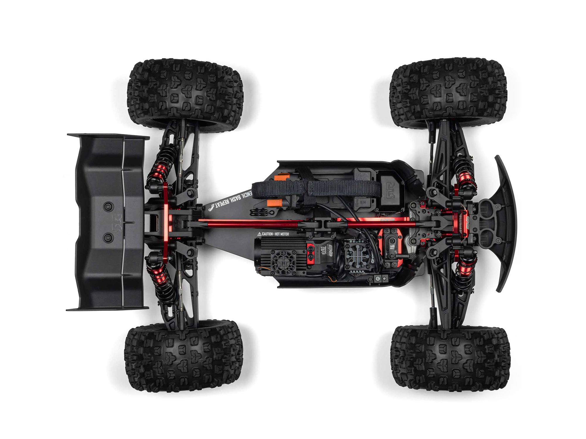 1/8 KRATON 6S EXB 4X4 RTR Speed Monster Truck Black-9