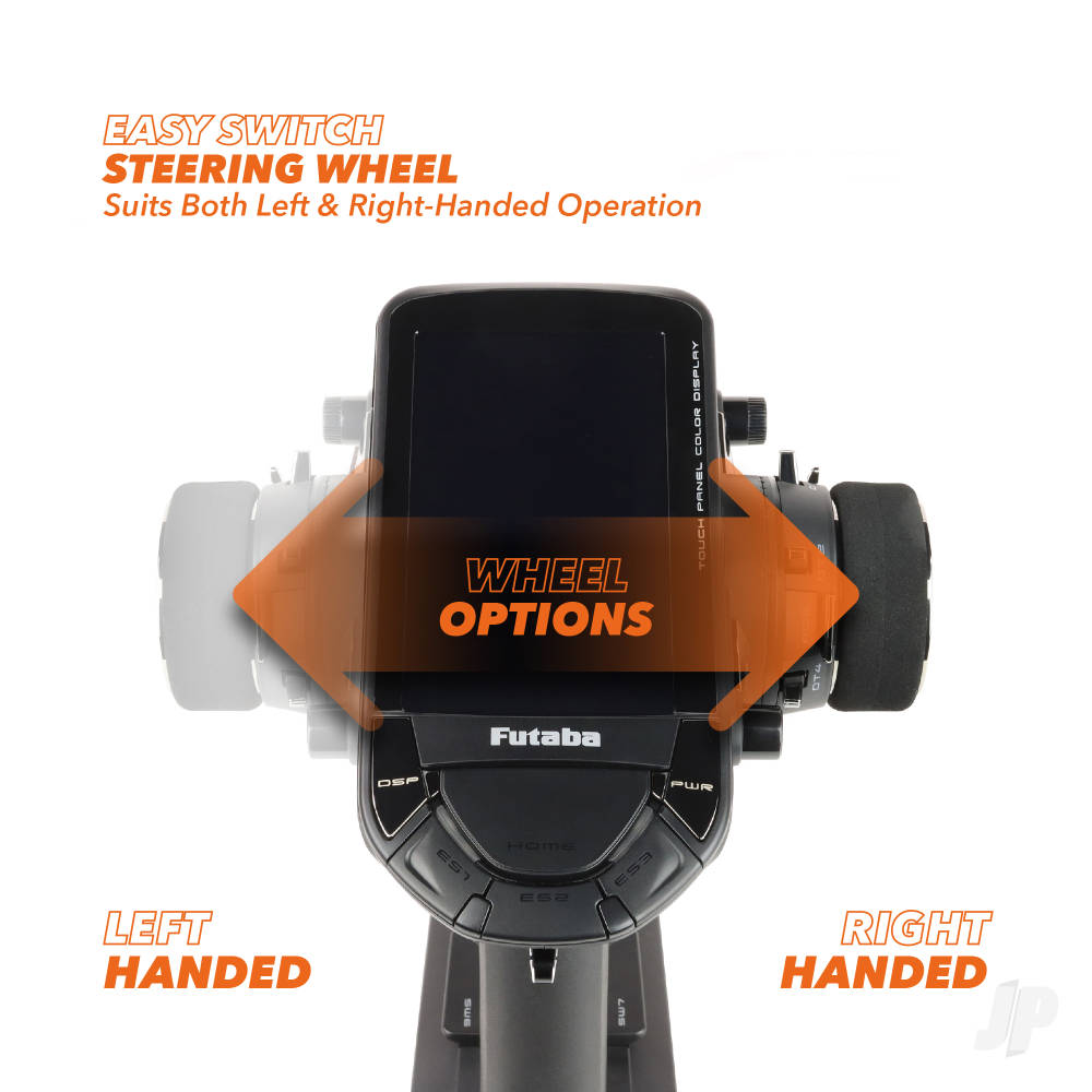 Futaba T10PX 10-Channel Surface Radio with 3x R404SBS Rx-5