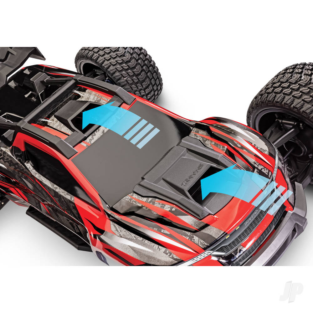 Traxxas XRT 1:6 8S 4WD Brushless Electric Race Truck, Black (+ TQi 2-ch, TSM, Velineon 1275kV & VXL-8s)-14