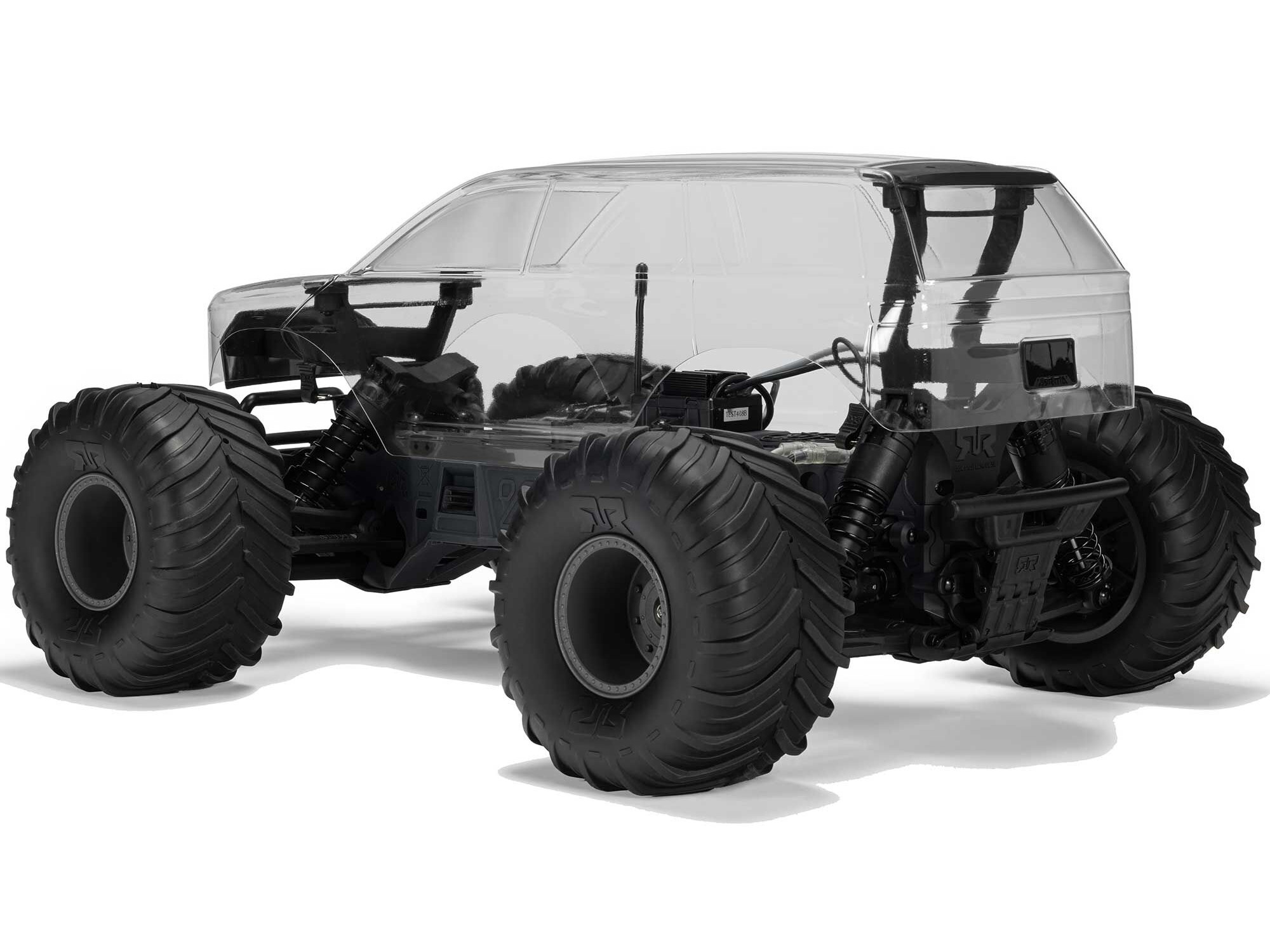 1/10 GORGON 2WD RTA Kit Brushed Monster Truck (Battery & Charger)-4