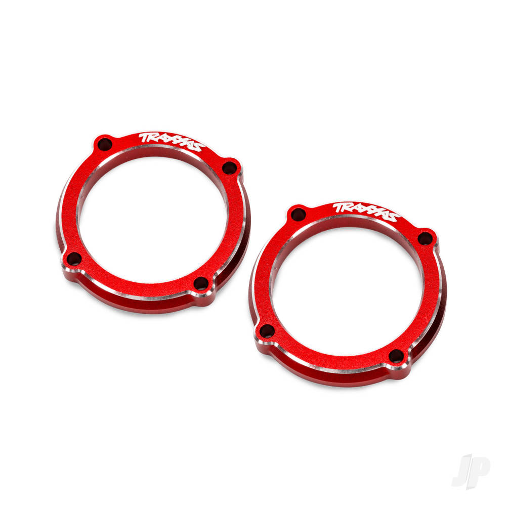 Traxxas Retainer, LED light pod (red-anodised 6061-T6 aluminium) (2)