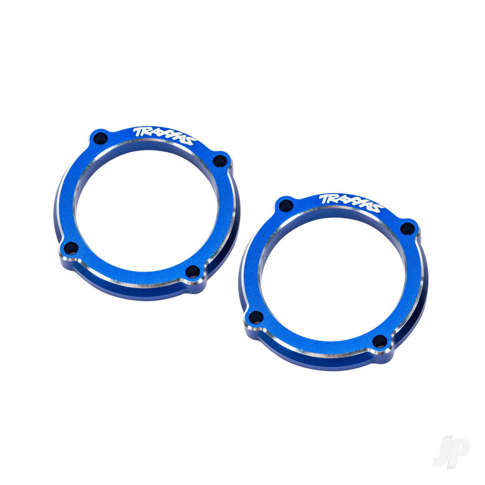 Traxxas Retainer, LED light pod (blue-anodised 6061-T6 aluminium) (2)