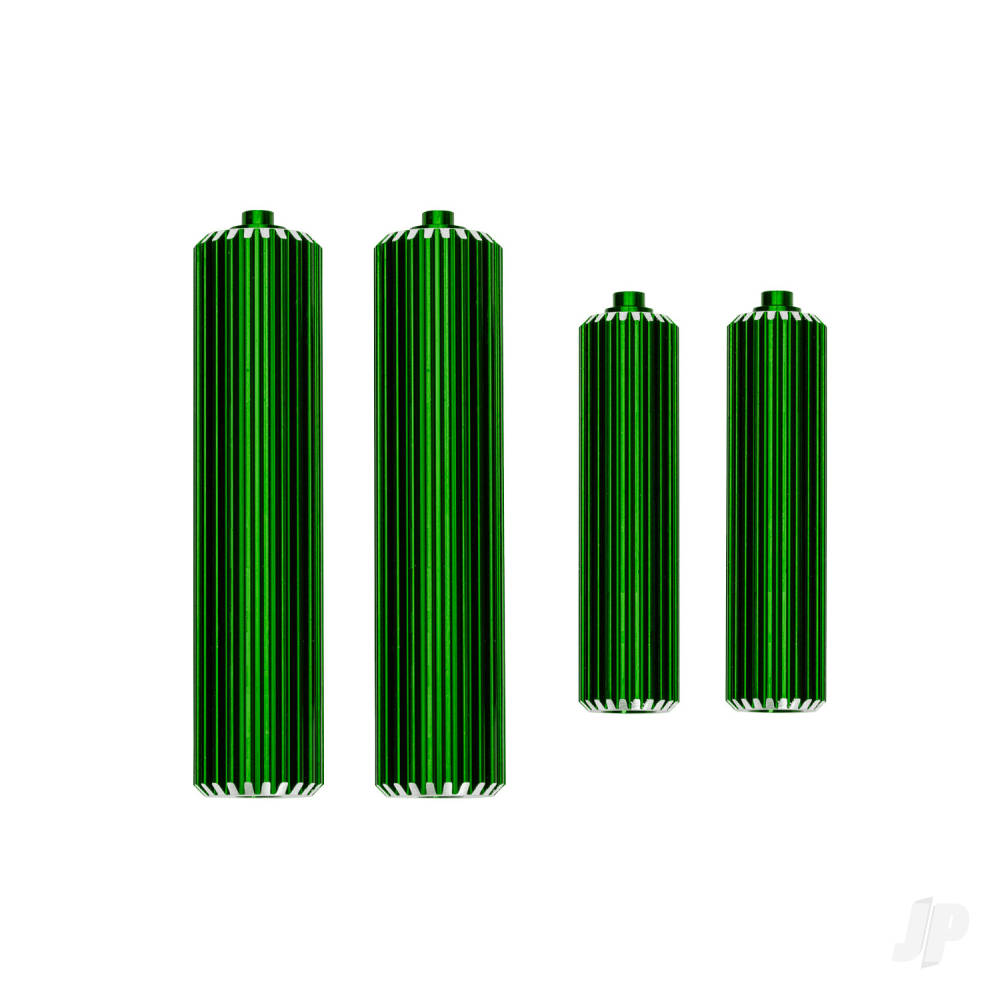 Traxxas Reservoirs, shocks (6061-T6 aluminium, green-anodised) (front (2), rear (2))