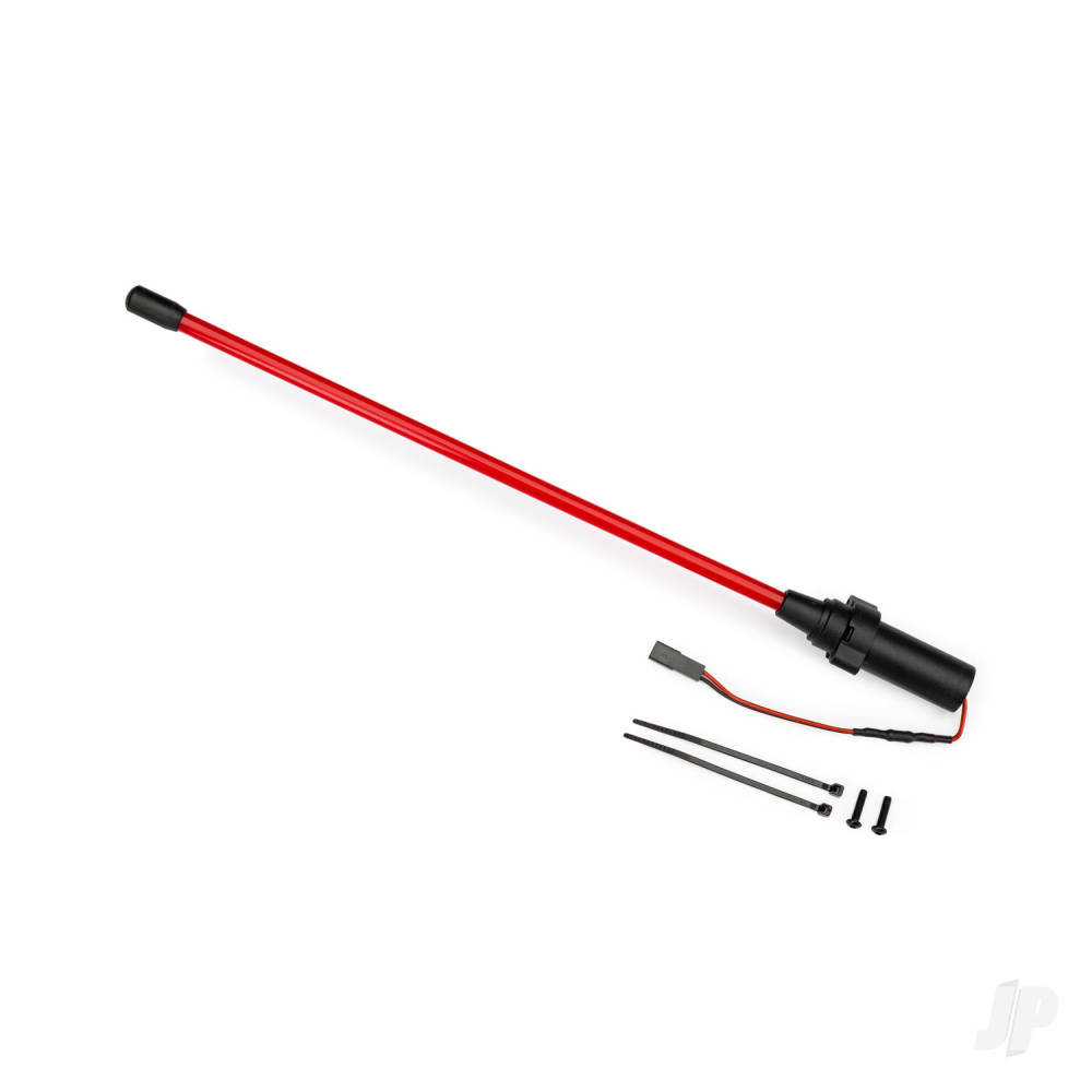 traxxas-whip-light-led-red-assembled-1-3x12mm-bcs-2-replacement-for-1-whip-light-left-or-right-requires-6588x-accessory-power-supply