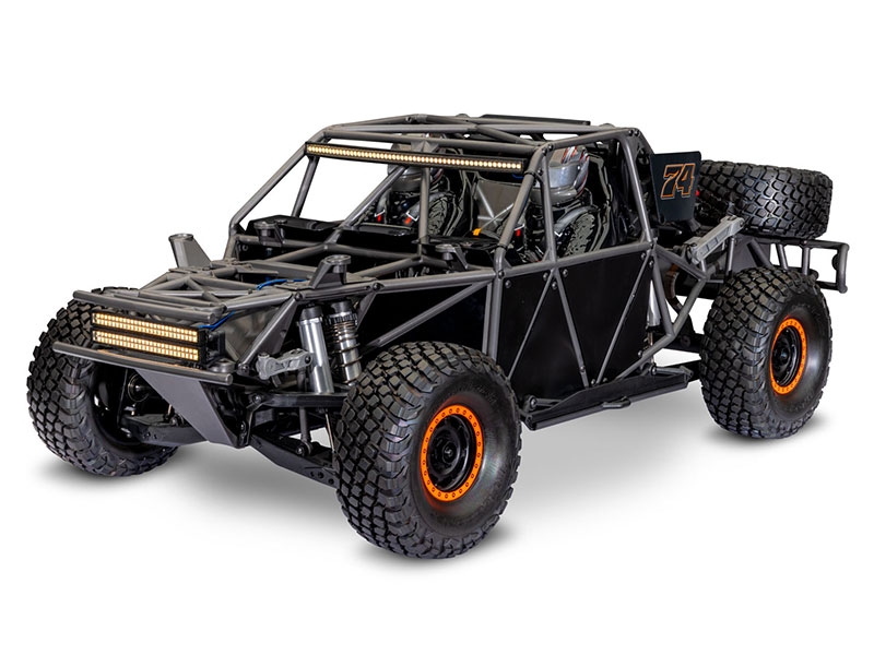 Traxxas Unlimited Desert Racer Pro-Scale 4WD 1:10 RTR Brushless Electric Short Course Truck, FOX Racing (+ TQi 2-ch, TSM, VXL-6s, Velineon 2200kV, LED lights)-4