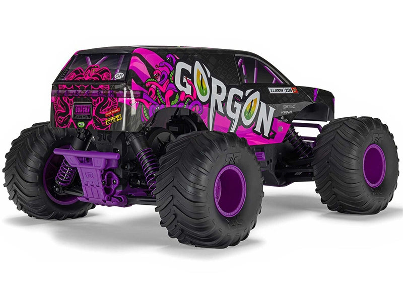 Arrma 1/10 GORGON MEGA 550 2WD MT with Battery Charger Purple-4