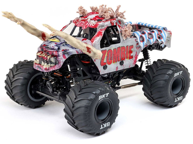 Losi 1/18 Mini LMT Zombie 2S 4X4 RTR Brushed Monster Truck