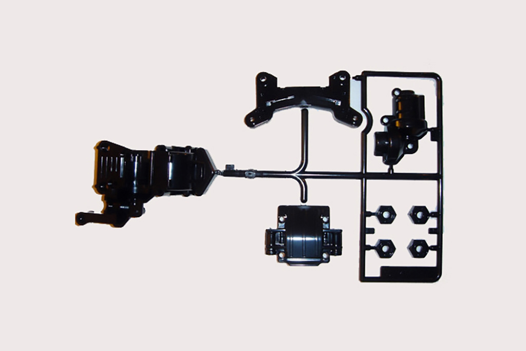 Tamiya A Parts(A1-A5)Front Tower/Gear Case