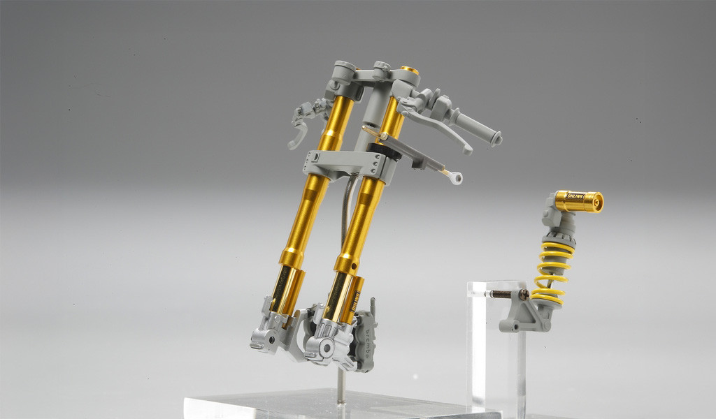 Tamiya Kawasaki Ninja ZX-RR Front Forks