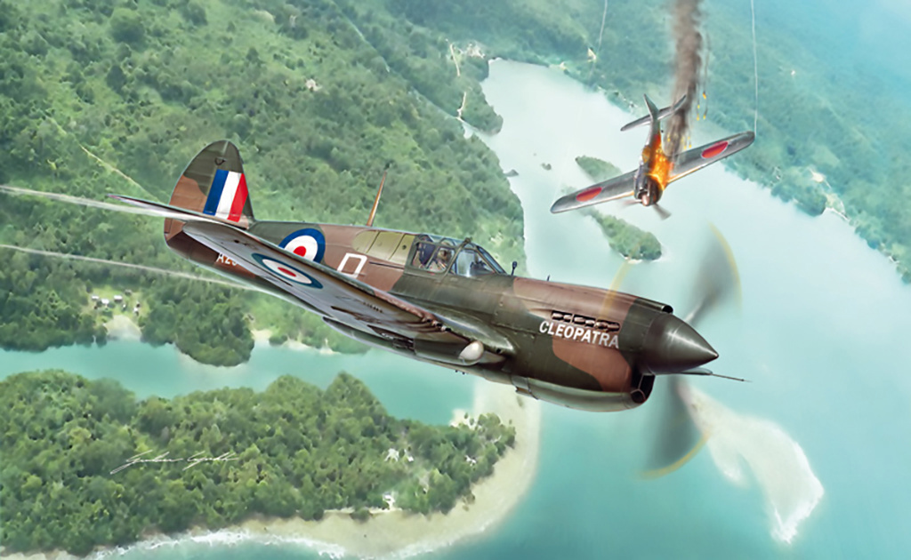 Italeri 1/48 RAF P-40E/K KITTYHAWK