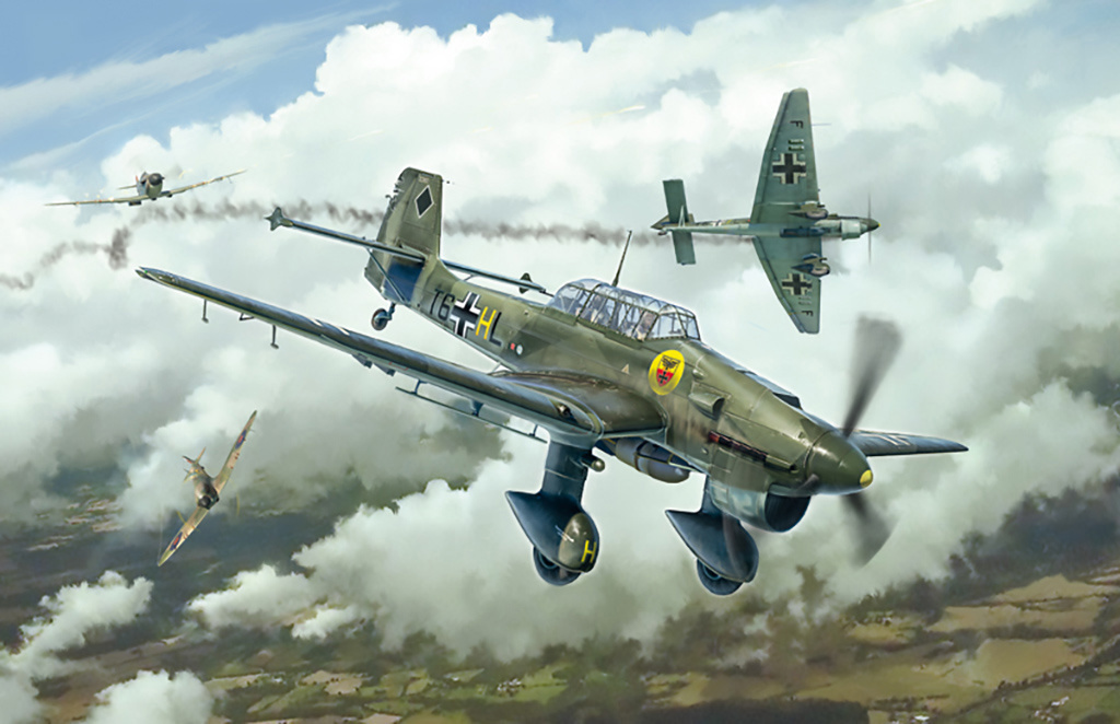 Italeri Ju-87B Stuka - Battle of Britain 80th 