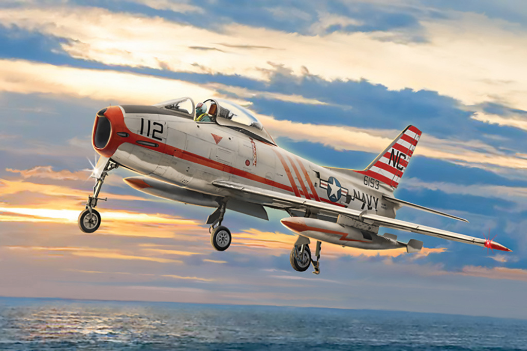 Italeri North American FJ-2/3 Fury