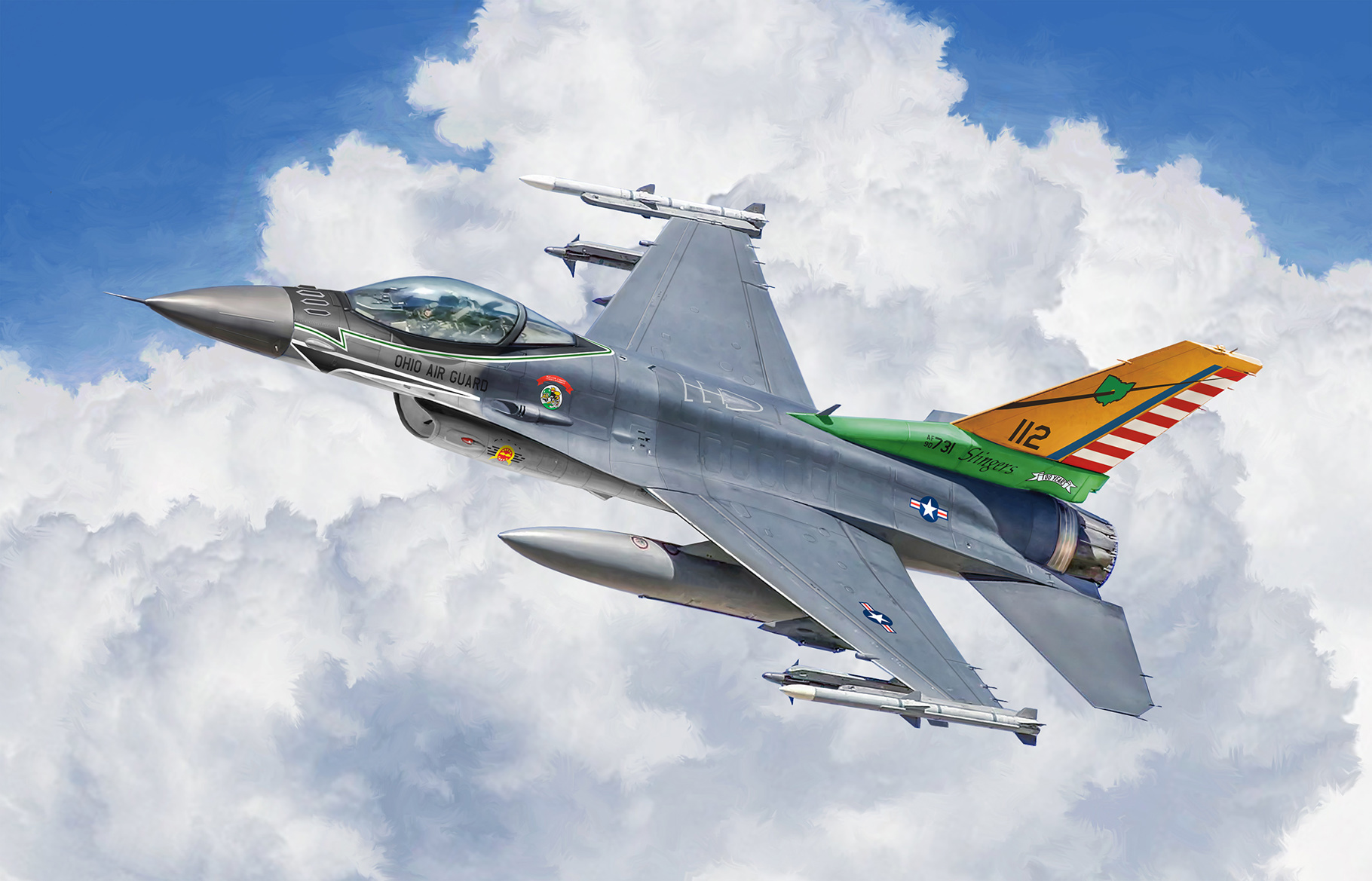 Italeri F-16C Fighting Falcon