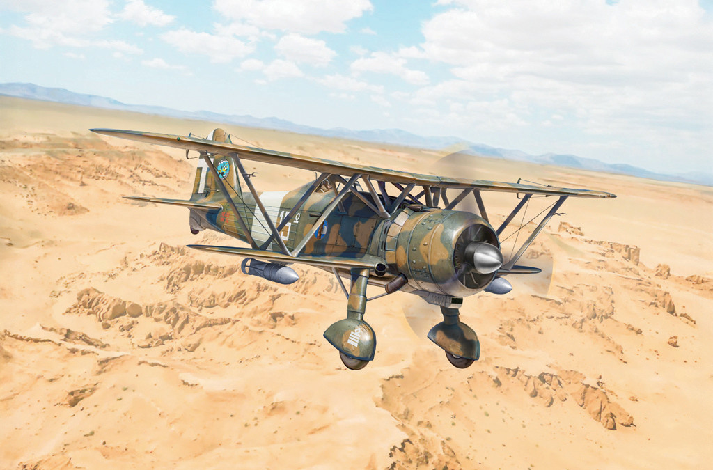 Italeri FIAT CR.42 Falco Assault/Night Fighter