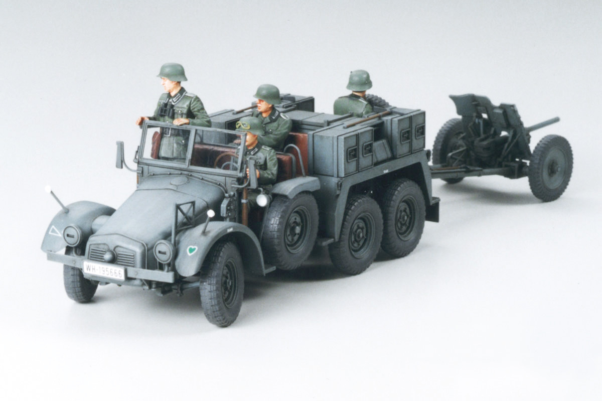 Tamiya Krupp Towing Truck with 37mm Pak