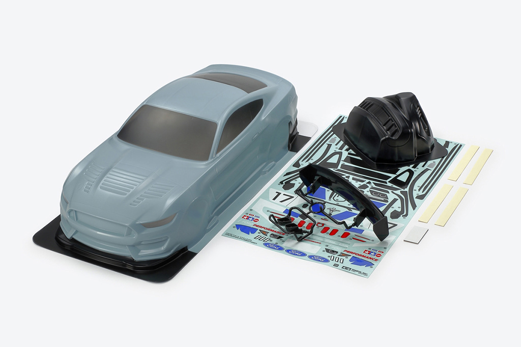 tamiya-mustang-gt4-body-painted-grey