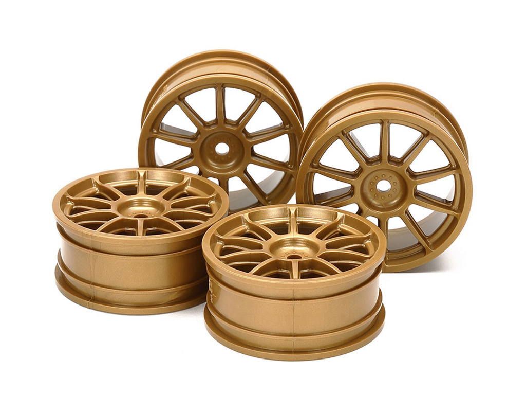 Tamiya RC 24MM 10-SPOKE WHEELS-4PCS