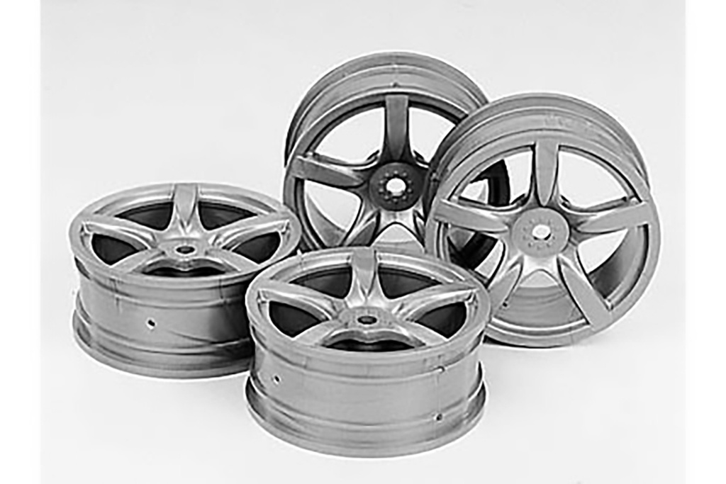 Tamiya Carrera Wheels 24Mm X 4'Clr'