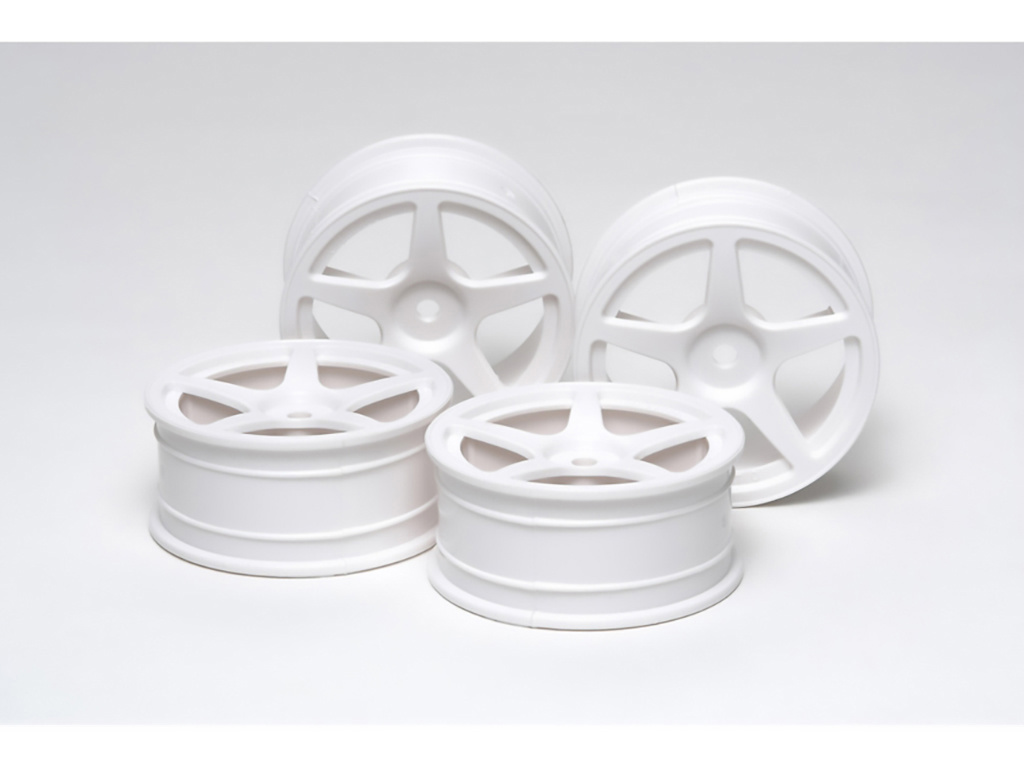 Tamiya RC 24MM 5-SPOKE WHEELS 4PCS