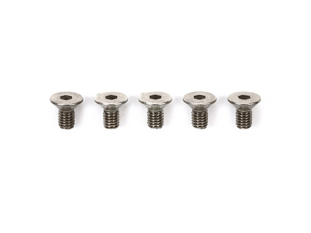 Tamiya 3X6Mm Titan Cs Hex Screw X 5