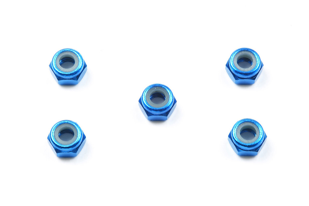 Tamiya 4Mm Aluminum Lock Nut For F104