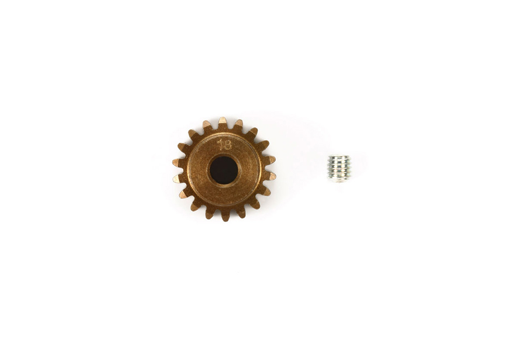 Tamiya 06 H Coated Alu Pinion 18T