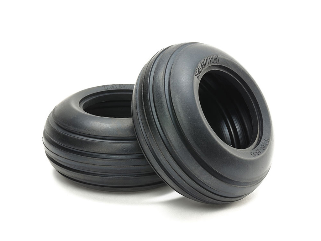 Tamiya Ribbed F Bubble tyres Soft X 2