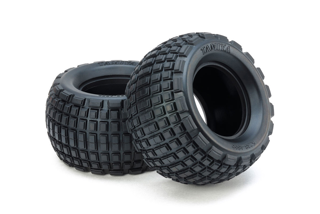 Tamiya St Block Rear  Bubble Tyre Soft X 3